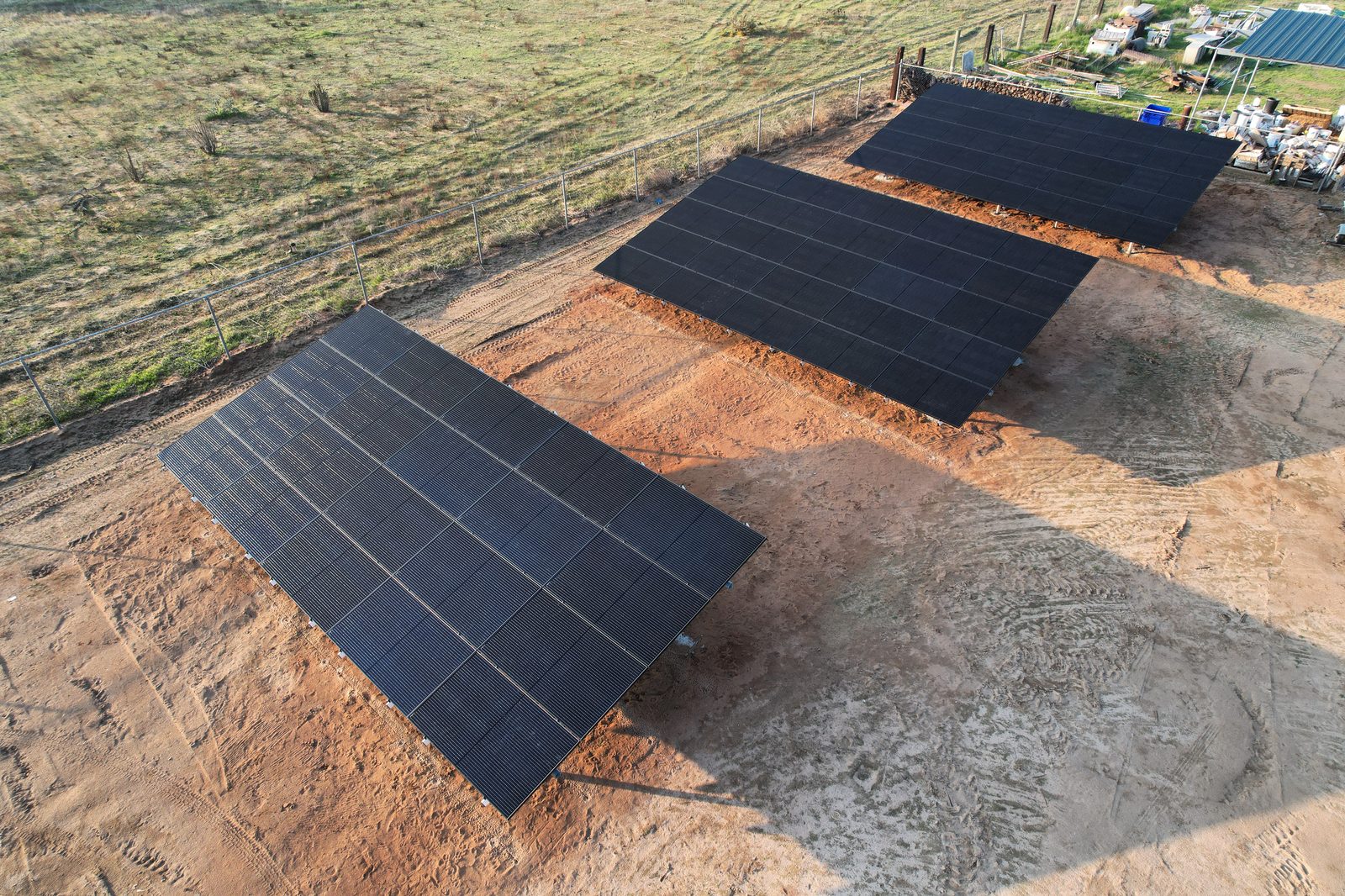 Solar panel installation on a Central Valley home by Net Metering Systems